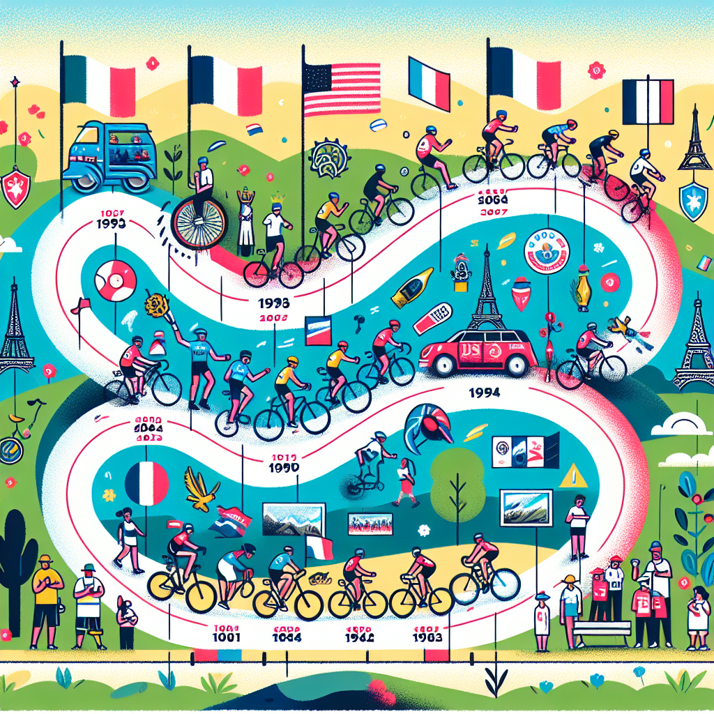 Was ist die spannende Geschichte der Tour de France?