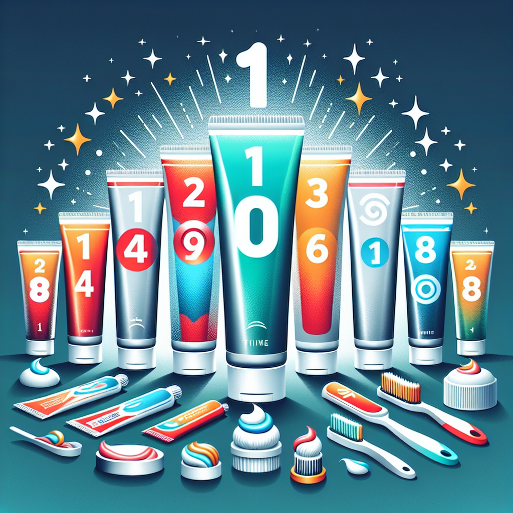 Was sind die Top 10 Zahnpasten des Jahres 2023?