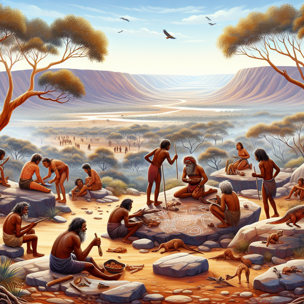 Wie lebten die ersten Bewohner Australiens?