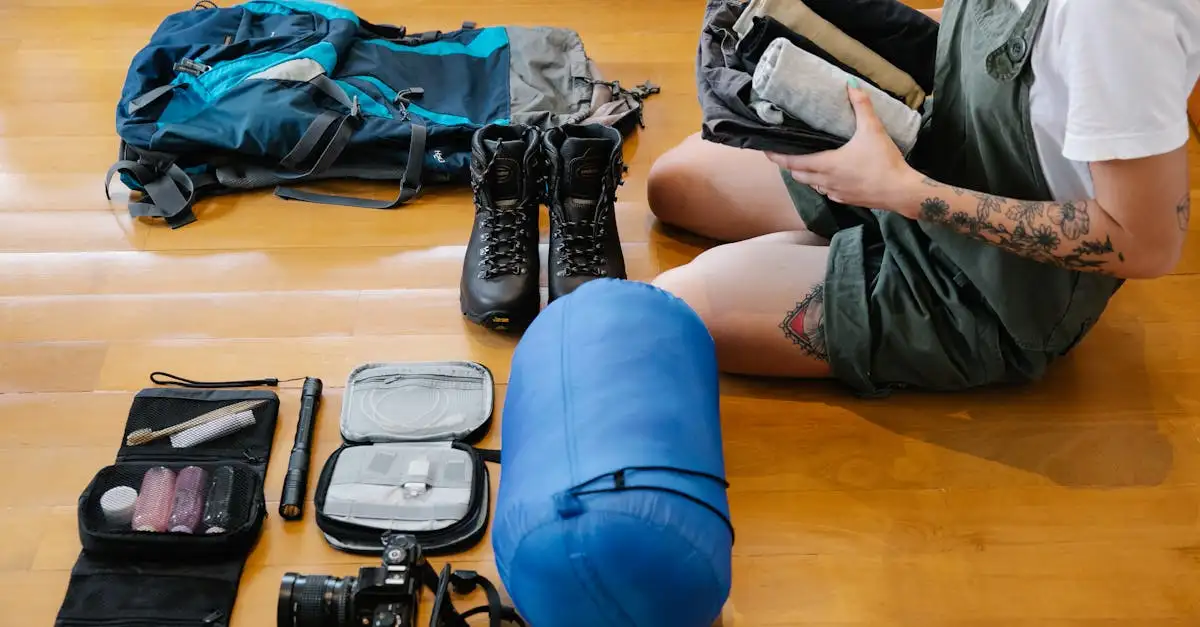 Wie packst du deinen Rucksack effizient für Reisen?