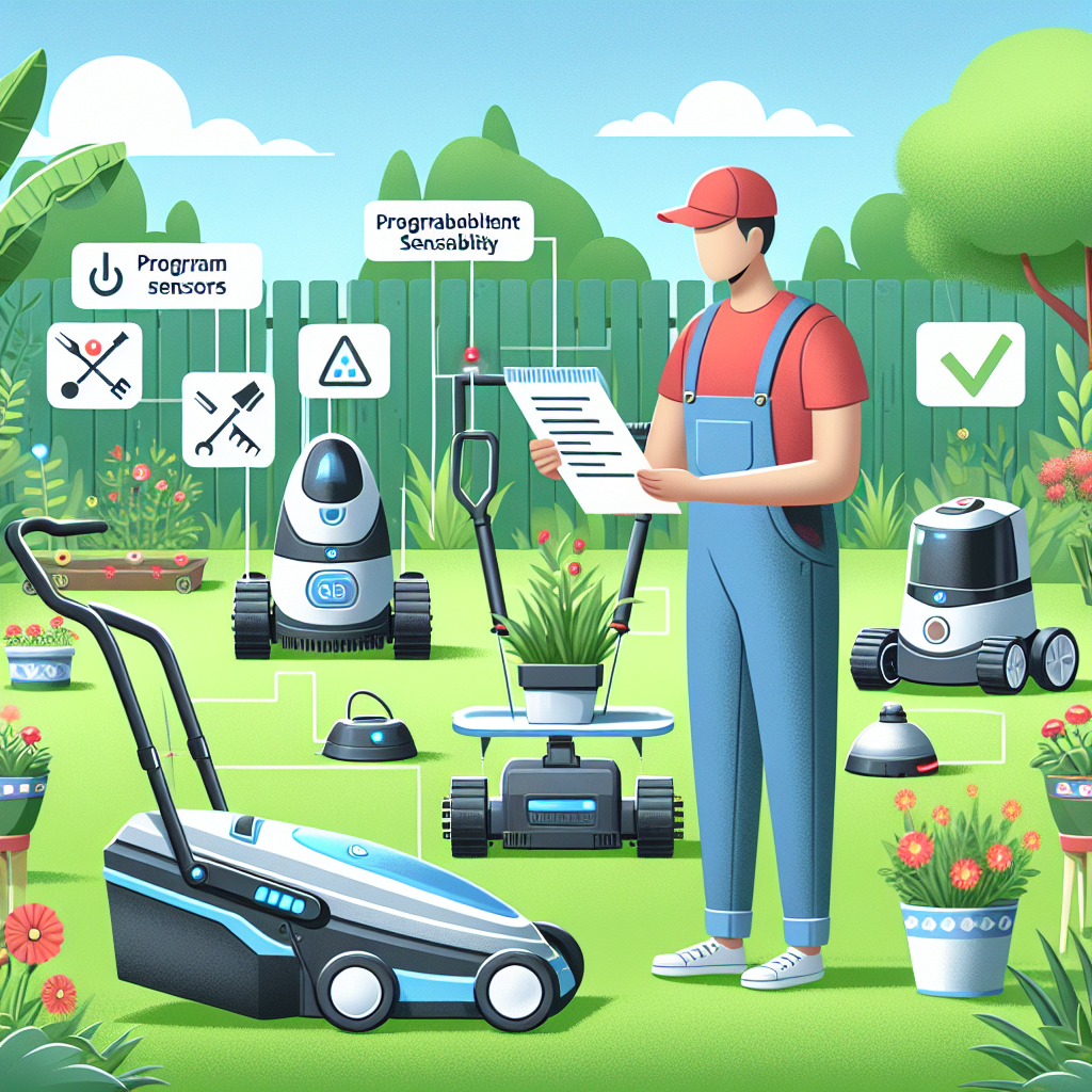 Wie wähle ich den besten Rasenmäher-Roboter für meinen Garten?