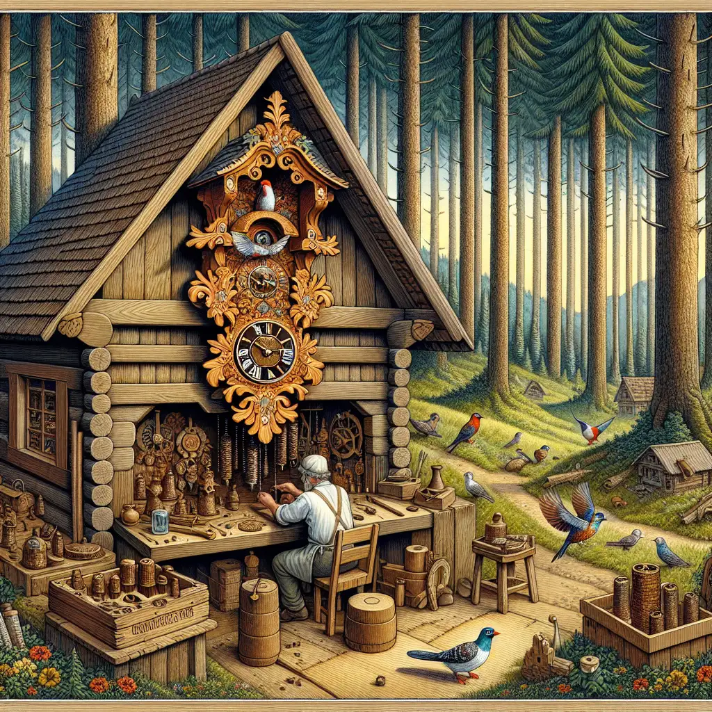 Woher stammt die Kuckucksuhr und ihre Geschichte?