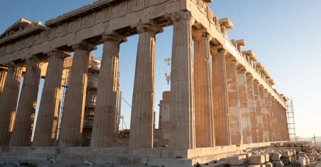 Wann begann die griechische Demokratie in Athen?