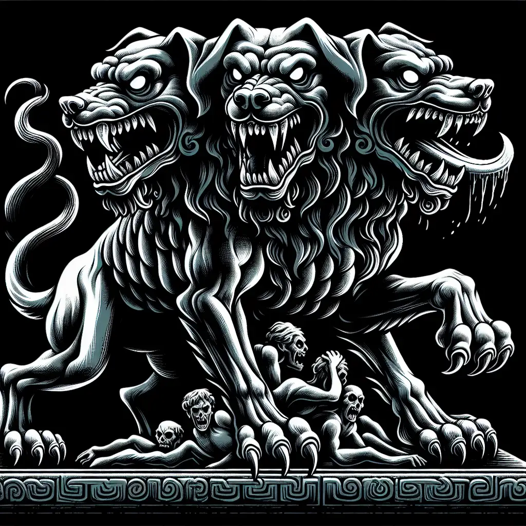 Welche Rolle spielte Cerberus in der Unterwelt der Mythologie?