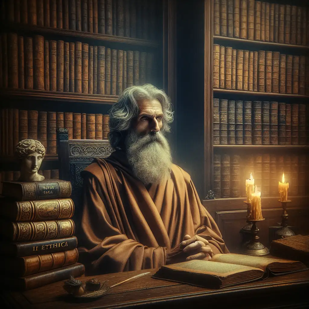 Welcher Philosoph verfasste die Ethica im Goldenen Zeitalter?