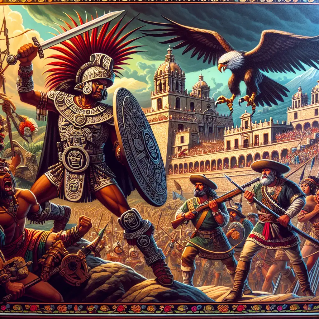 Wie wehrten sich die Azteken gegen die Spanier? Entdecken Sie es!