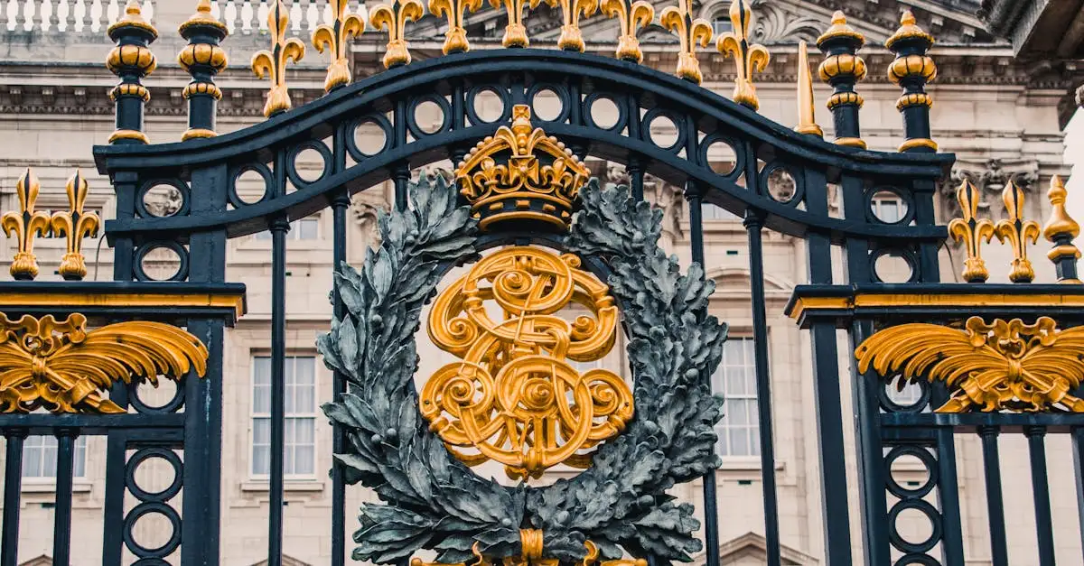 Wo befindet sich die britische Krone in London?
