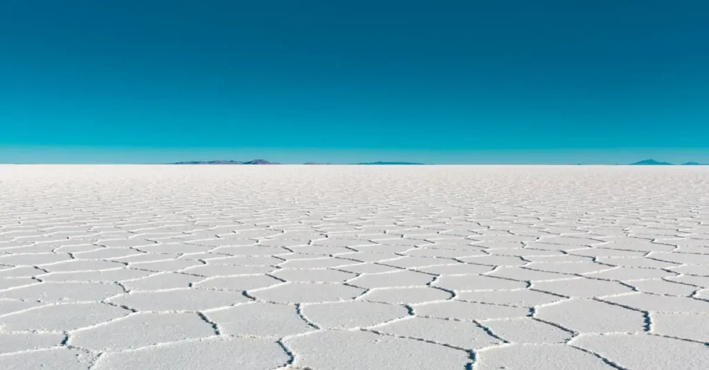 Was ist das größte Salzmeer der Welt, Salar de Uyuni?