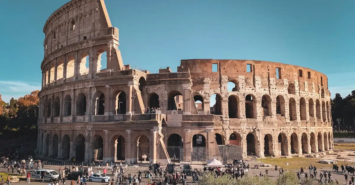 Wie heißt das berühmte Amphitheater in Rom?