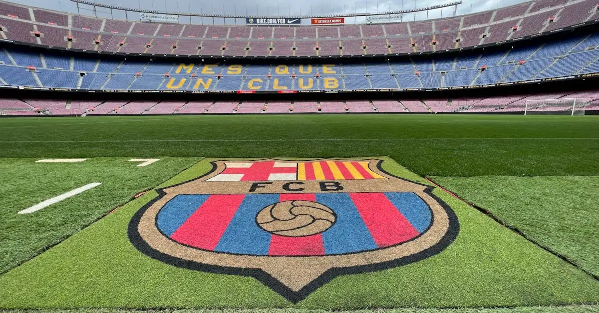 Wo befindet sich der FC Barcelona, der berühmte Fußballclub?
