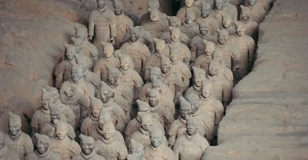 Welche alte chinesische Stadt beherbergt die Terrakotta-Armee?