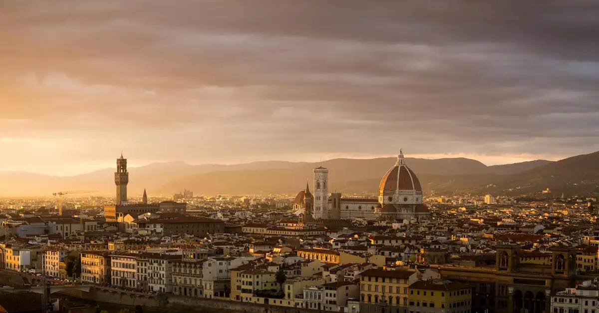 Welche Kuppel entwarf Brunelleschi in Florenz?