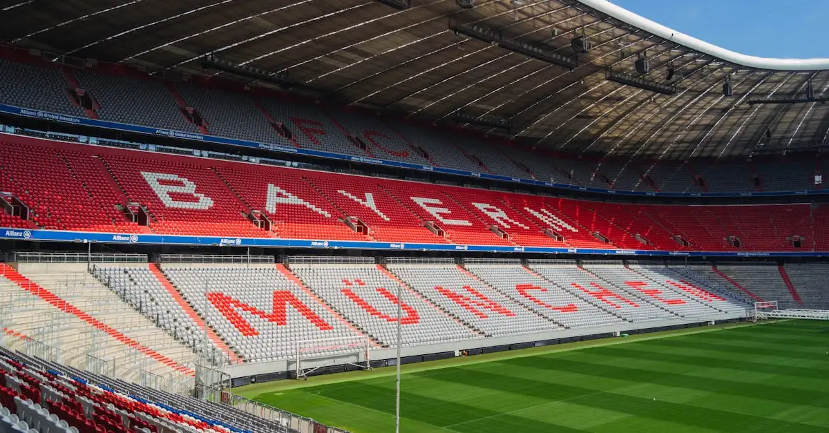 Wie heißt das Stadion in München, die Allianz Arena?