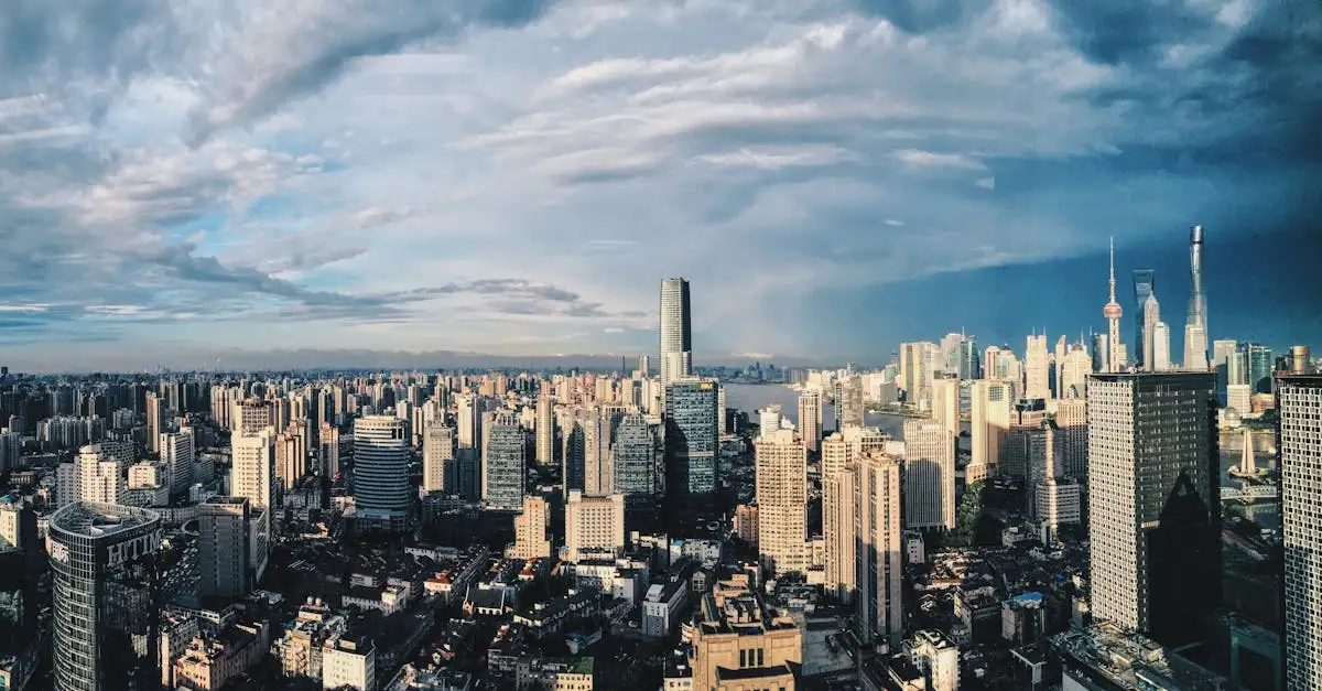 Wo befindet sich der Glas-Skywalk im Shanghai Tower?