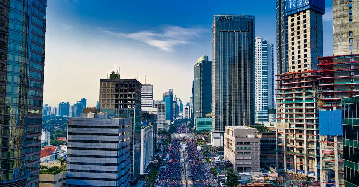 Welche Stadt in Indonesien war das Gewürzhandelszentrum?