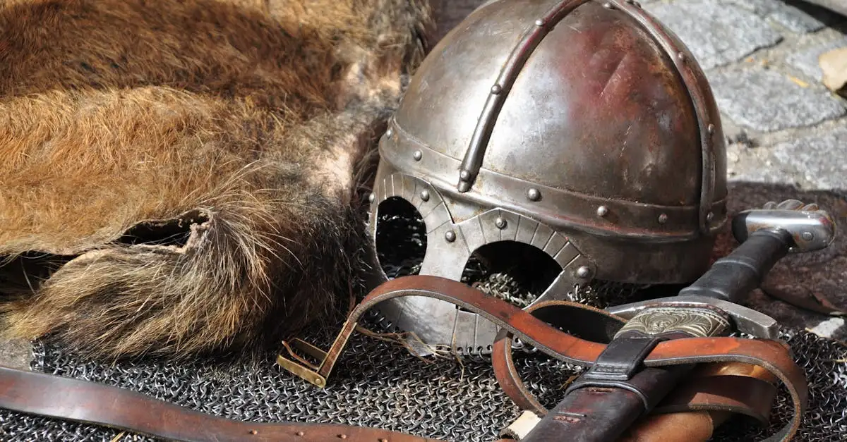 Was war die entscheidende Waffe der Wikingerkrieger?