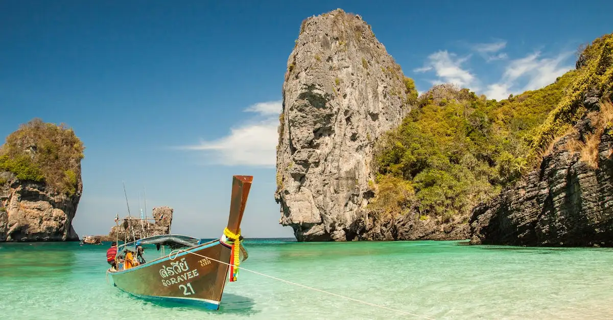 Welche Strände in Thailand bieten türkisfarbenes Wasser?
