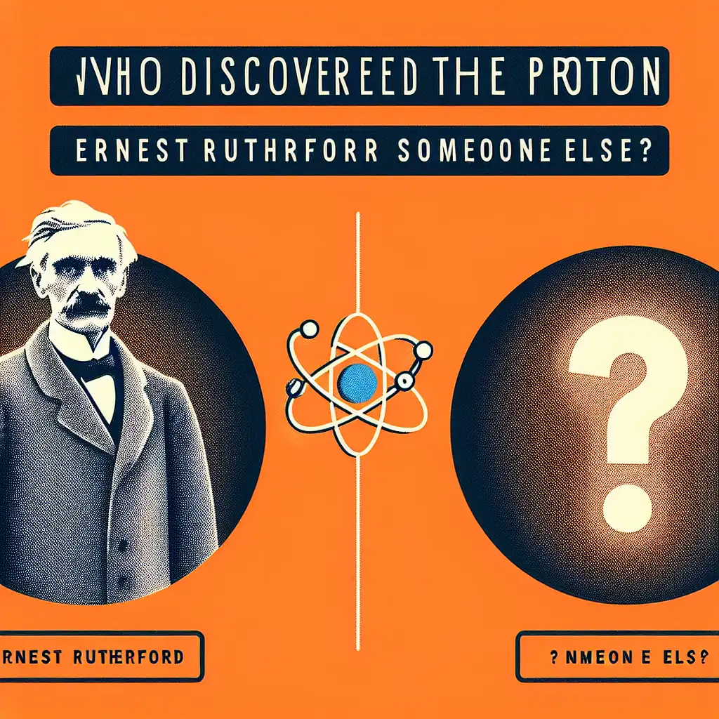 Wer entdeckte das Proton: Rutherford oder jemand anderes?