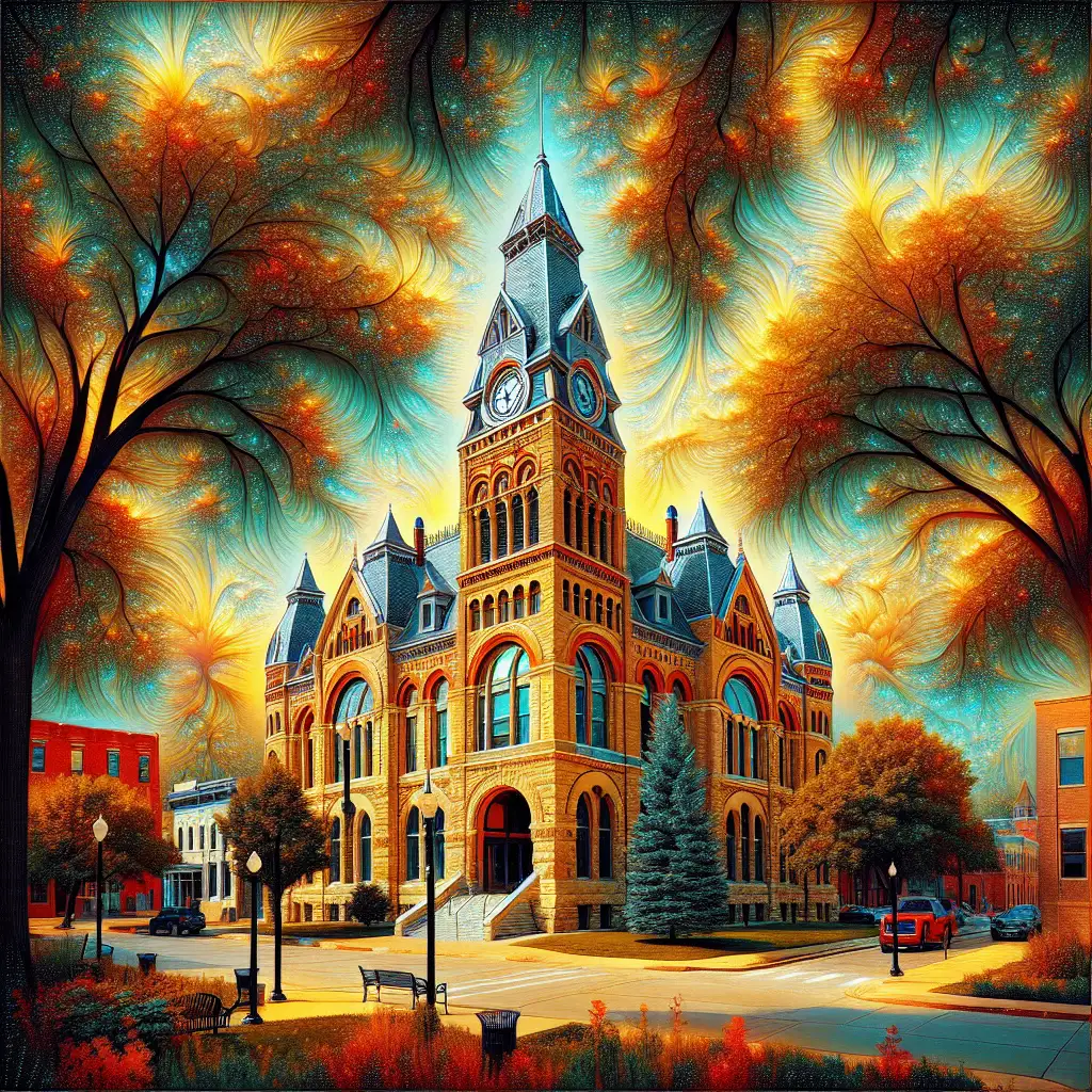 Welche historischen Gebäude und Museen sind die schönsten in Iowa?