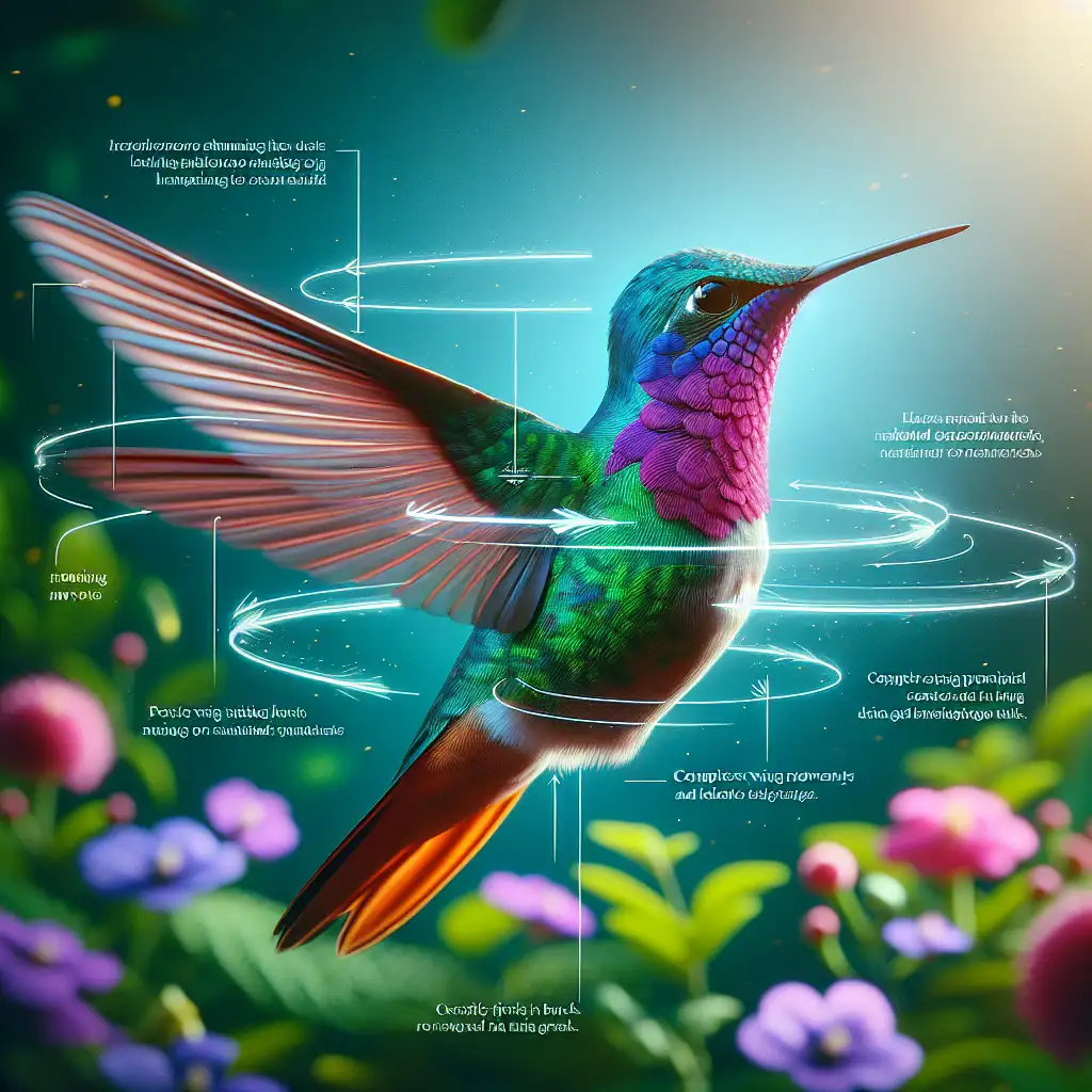 Wie halten Kolibris sich in der Luft?