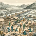 Wie wurden Wege und Brücken im kaiserlichen China gebaut?