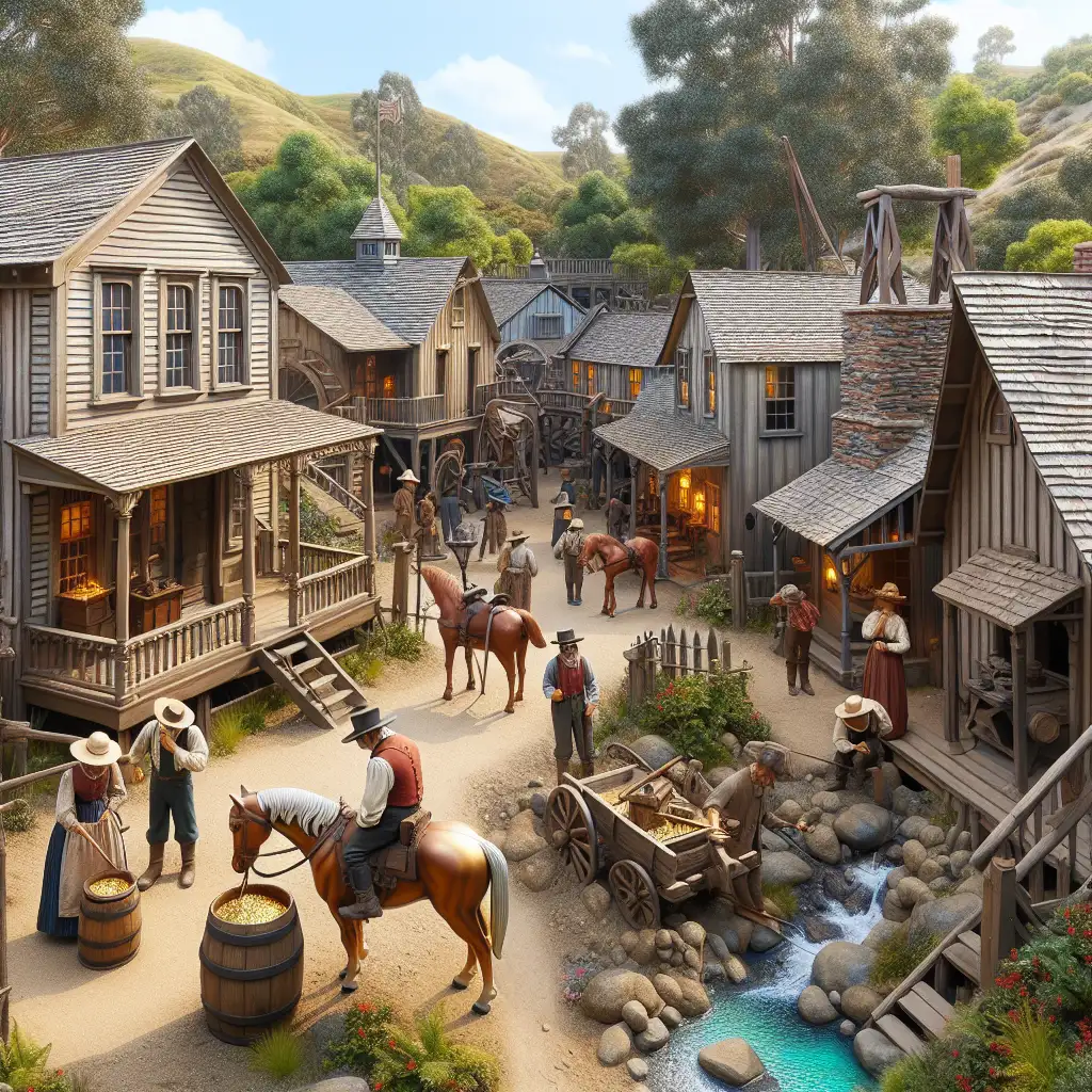 Was kannst du im historischen Sovereign Hill entdecken?